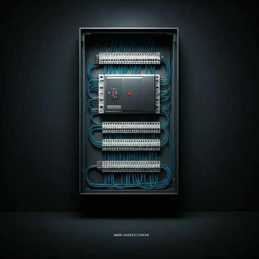 Modern residential electrical panel